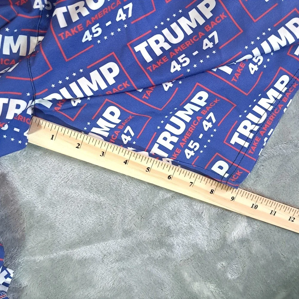 Trump Swim Trunks Shorts‎ Take America Back 45-47 Patriotic Mens 5XL